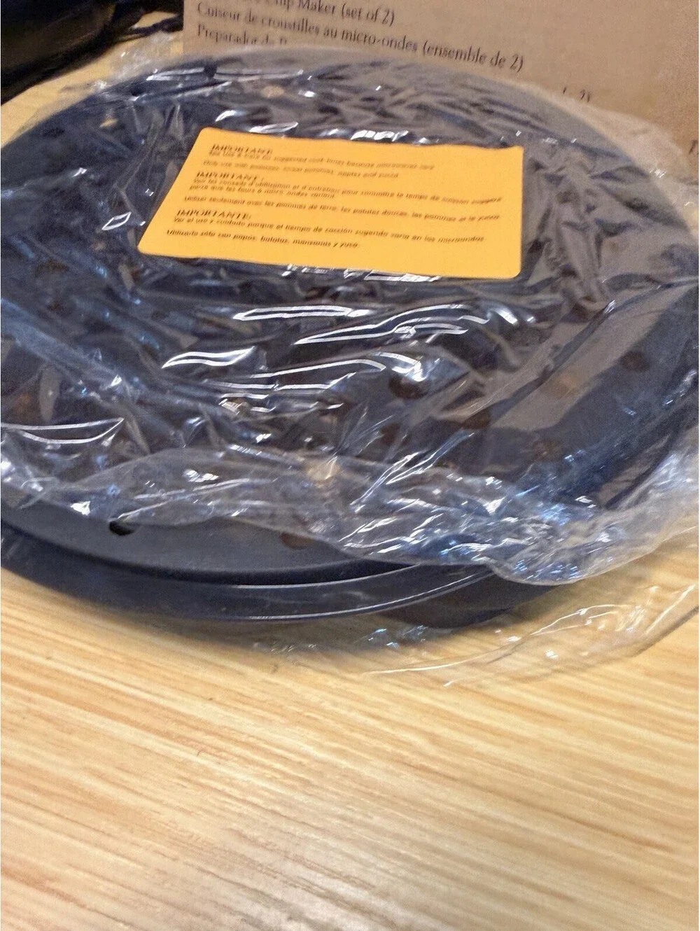 THE PAMPERED CHEF Microwave Chip Maker #1241 Set of 2 New in Box